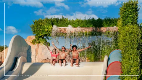 AquaRampa no Lagoa Termas Parque: Diversão em Família