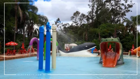 Clubinho da Baleia no Lagoa Termas Parque