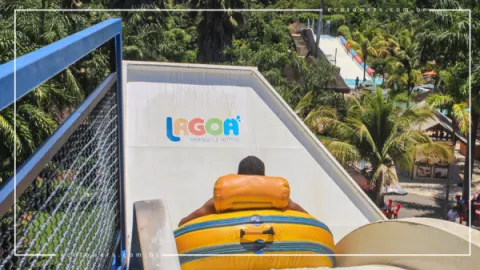 Hot Half no Lagoa Termas Parque: Rampa em U
