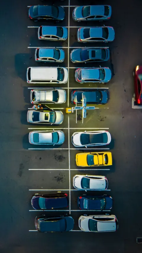 Foto demonstrativa de Estacionamento no Lagoa EcoTowers em Caldas Novas