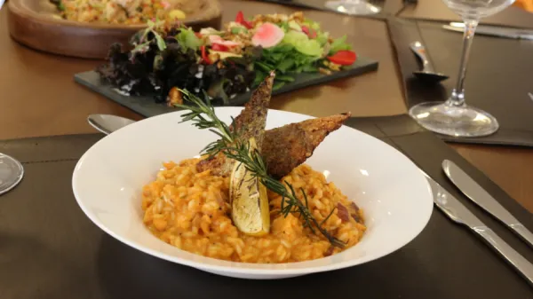 Foto demonstrativa de Restaurante do Lagoa EcoTowers em Caldas Novas