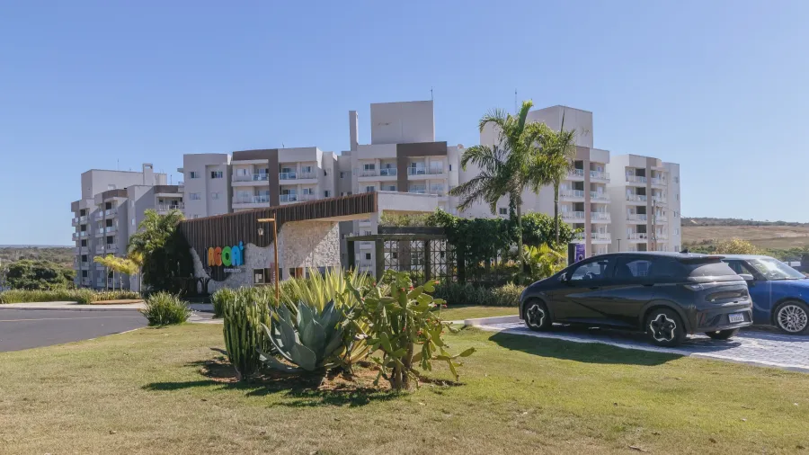 Foto demonstrativa de Hotel em Caldas Novas com carregador de carro Elétrico | Lagoa EcoTowers