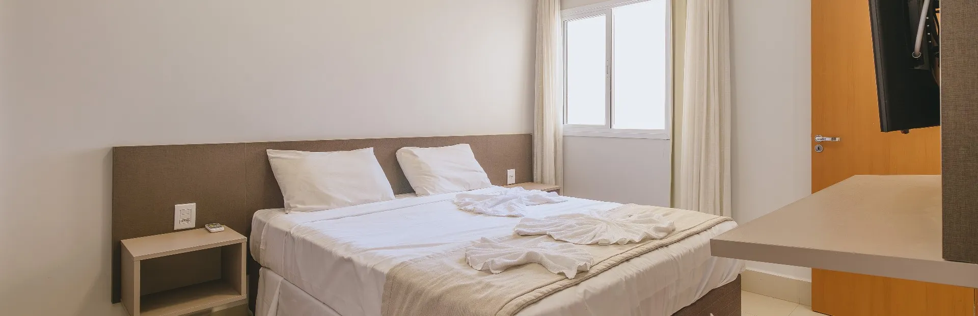 Quartos do Lagoa EcoTowers em Caldas Novas